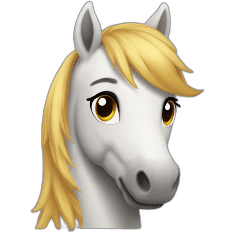 un poney emoji