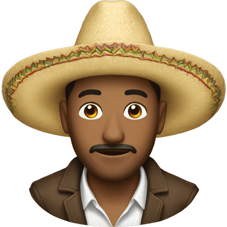 Man with sombrero emoji