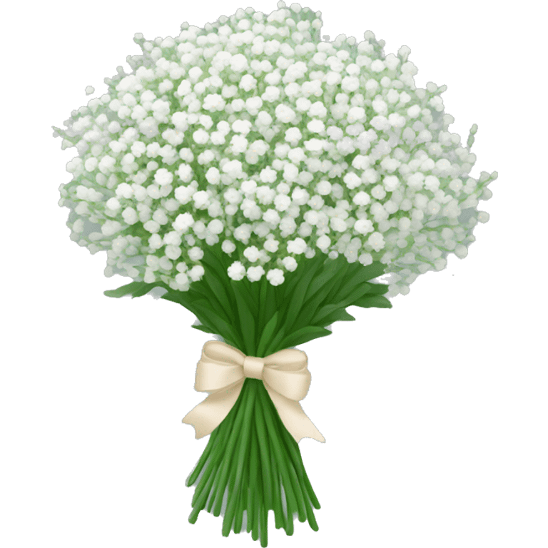 bouquet of baby’s breath emoji