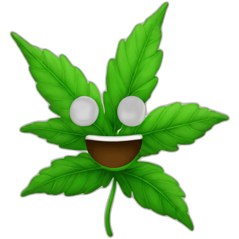 weed emoji