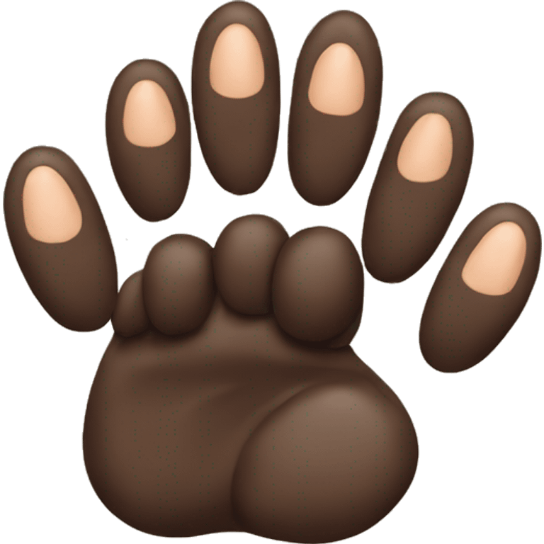 mole's paws emoji