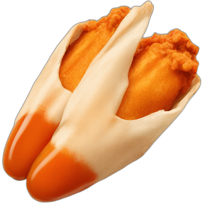 Buffalo wing emoji