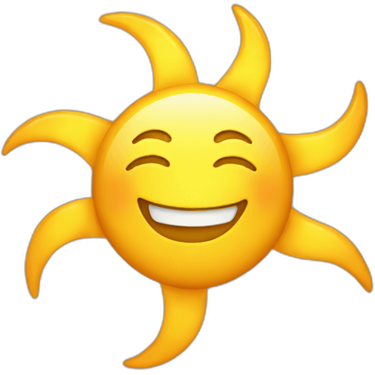 sun-with-smile emoji