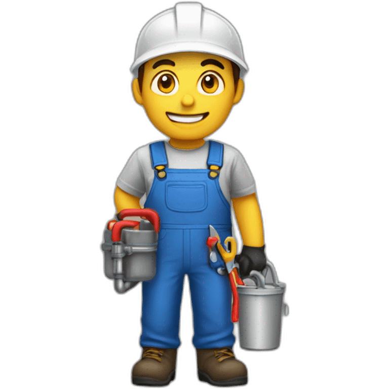 indoor export worker electrcity plumber emoji