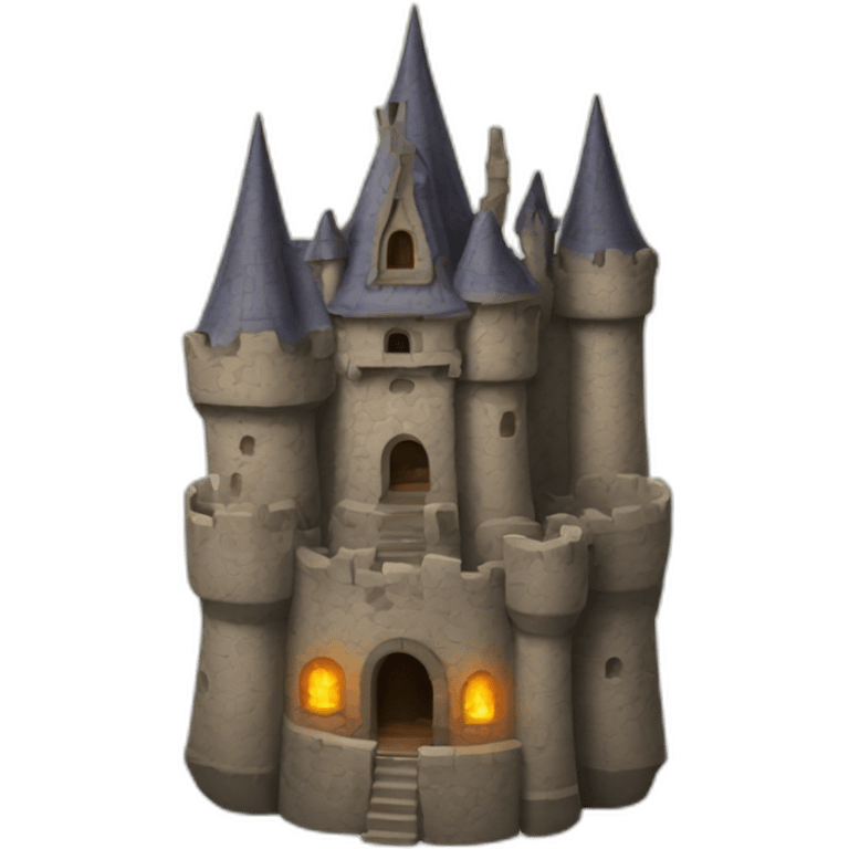 The howling castle emoji