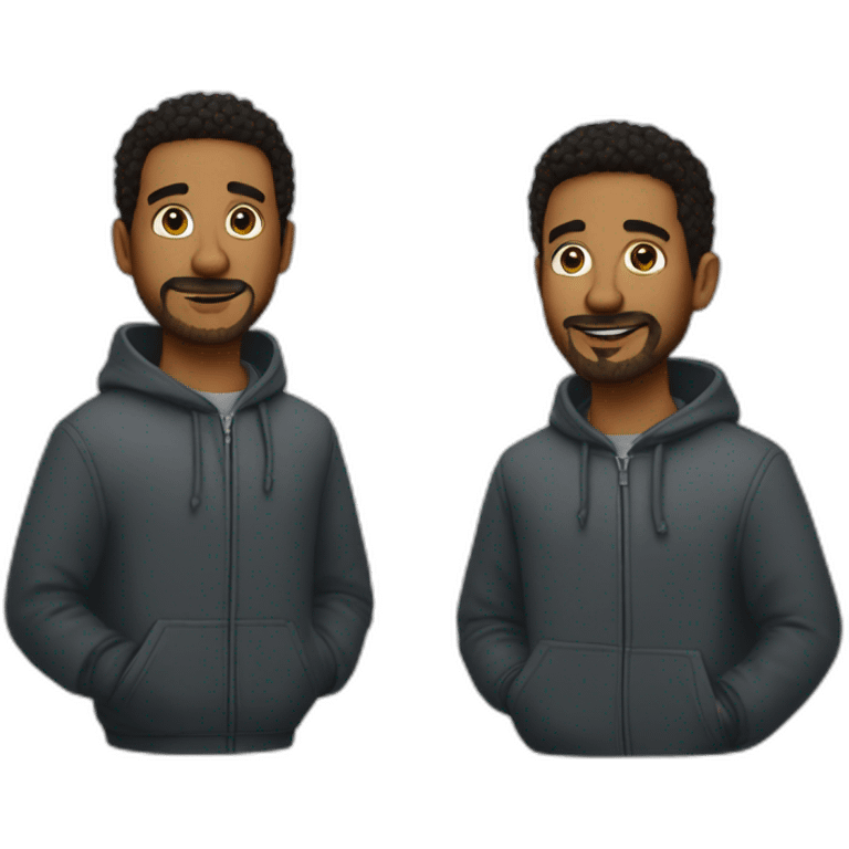 Vinny & Baxter  emoji