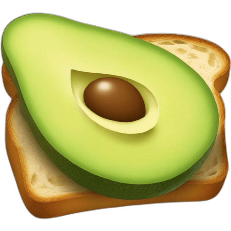 Avacado toast emoji