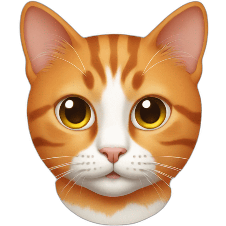 cat orange emoji