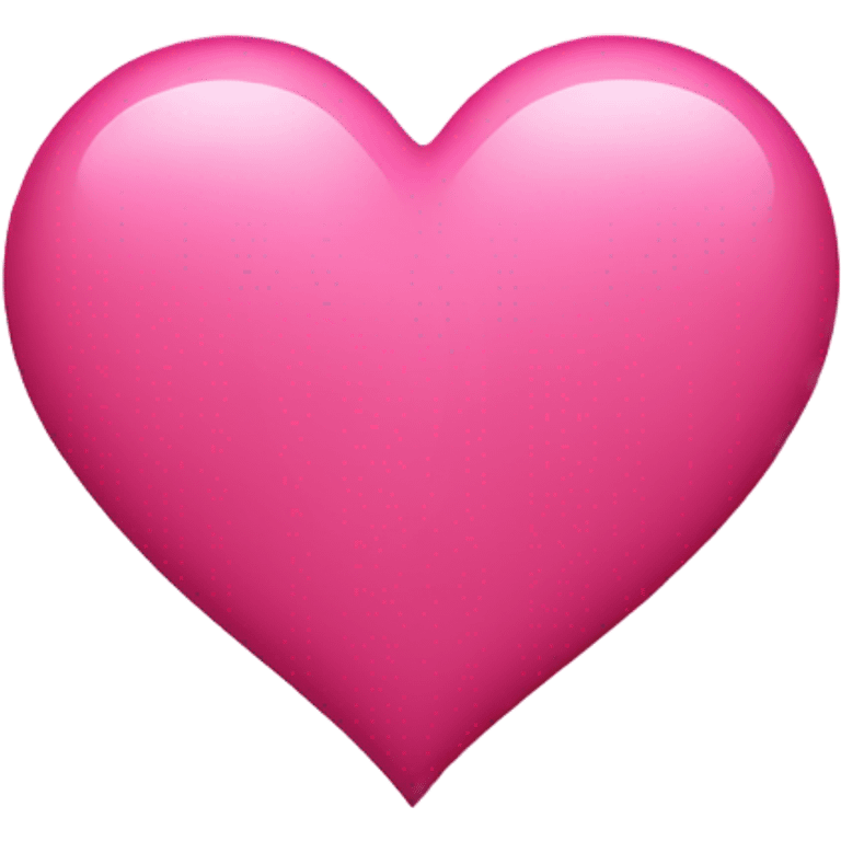 Heart pink emoji