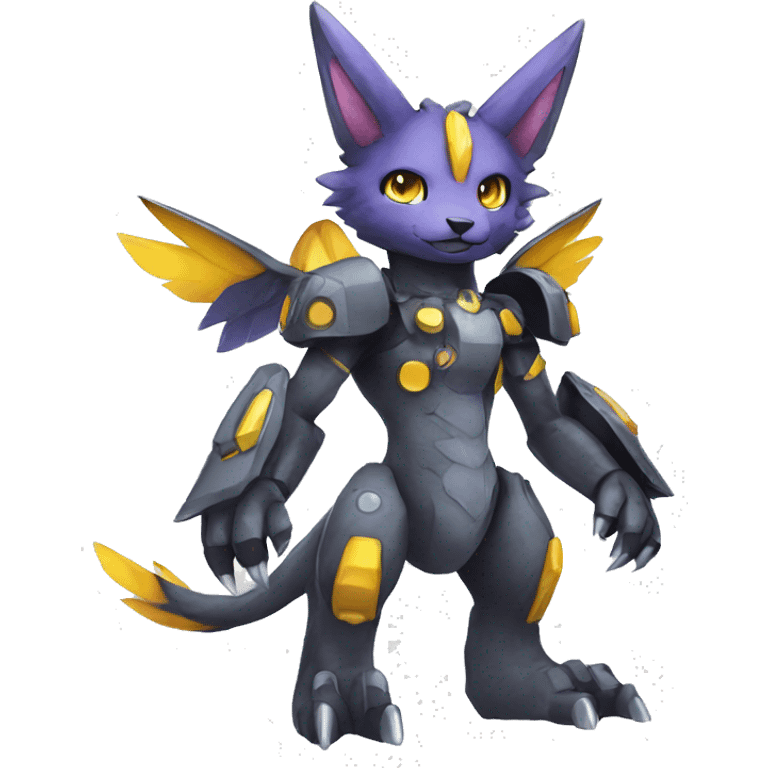  kawaii cool edgy Digimon-Fakemon-animal full body emoji