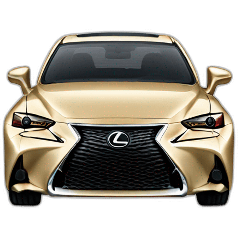 Lexus IS 300h of 2017 emoji