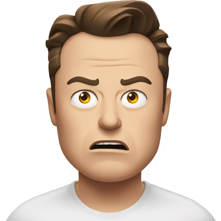 Elon Musk angry emoji