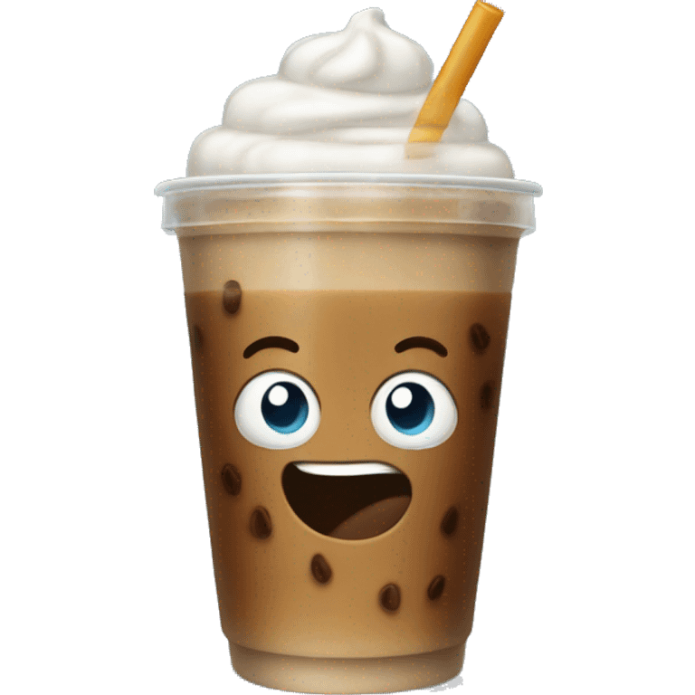 iced coffee emoji