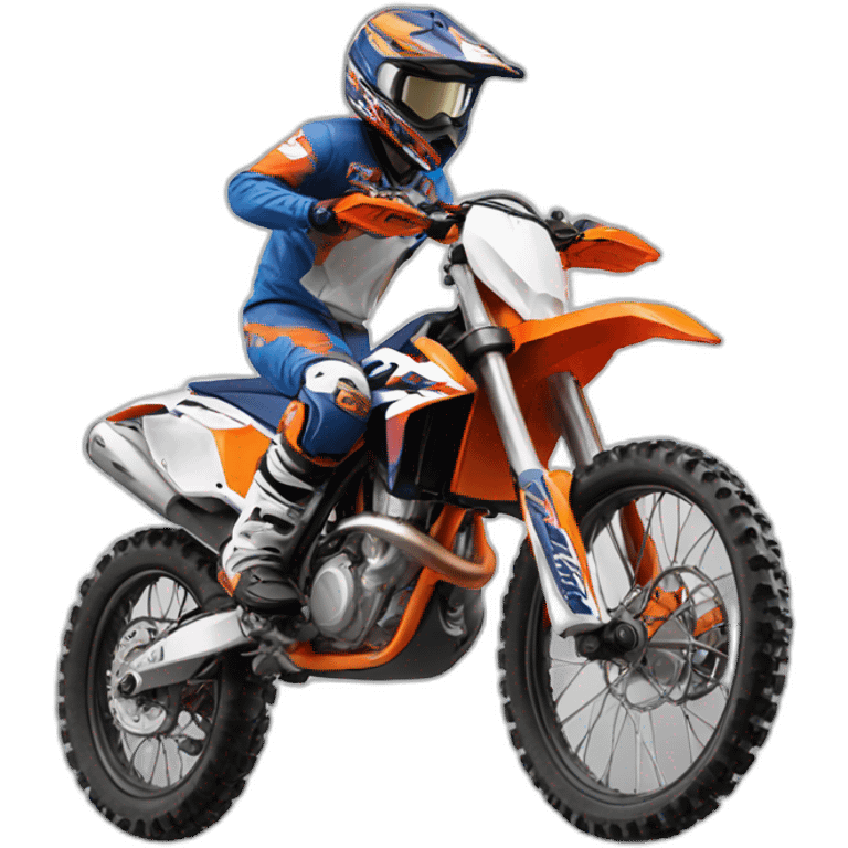 Motocross ktm emoji