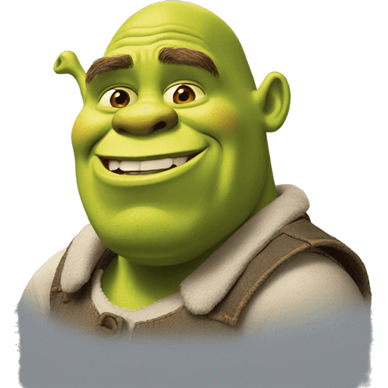 shrek giving cool gesture with his hands emoji