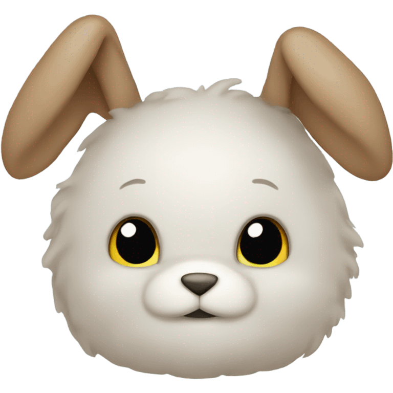 Floppy stuffed rabbit emoji