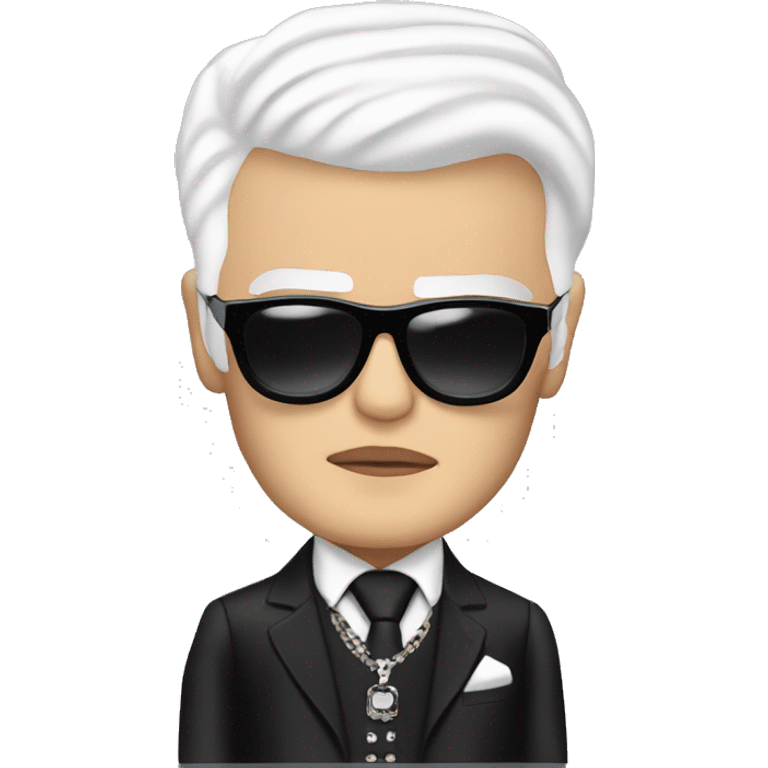 Karl Lagerfeld emoji