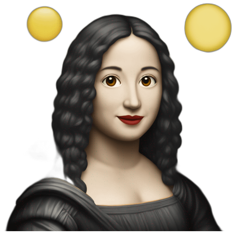 Tableau Lisa Mona emoji