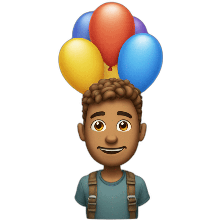 Russel ballons emoji