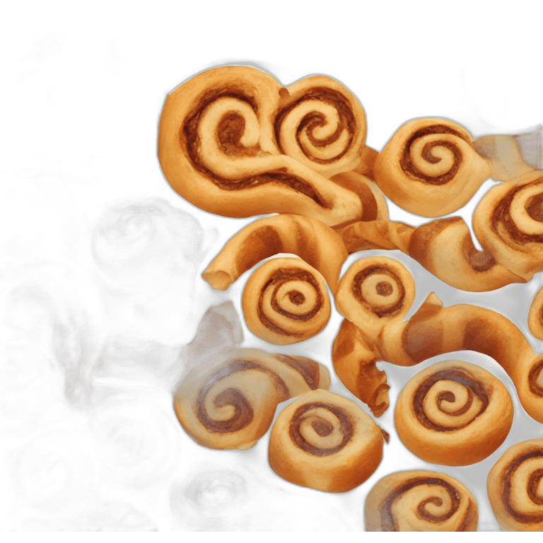 Cinnamon roll from chile emoji