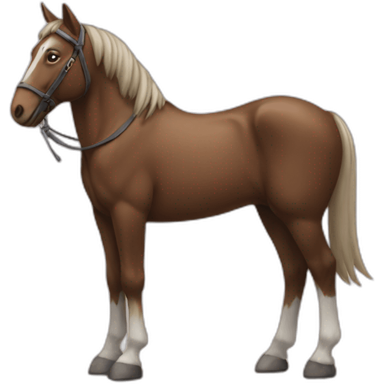 cat sitting on a horse emoji