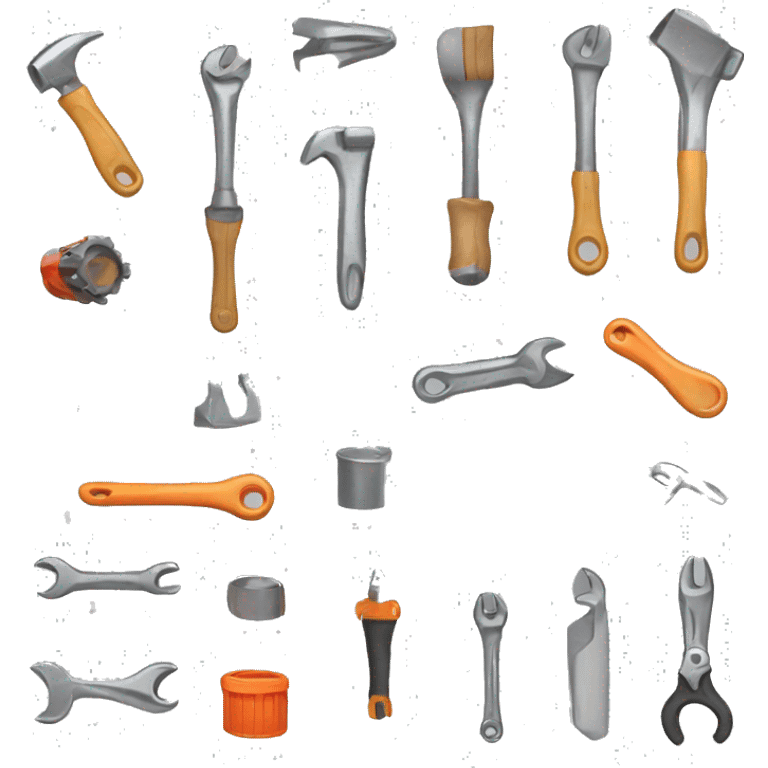 Mechanic tools Asthetic  emoji