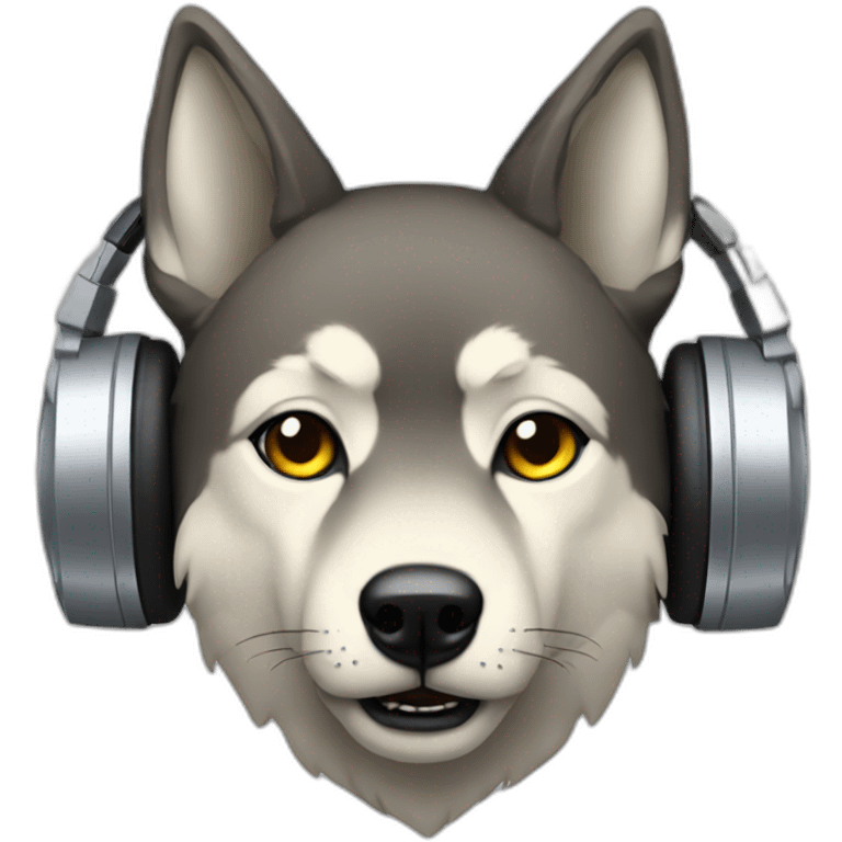 Dj wolf emoji