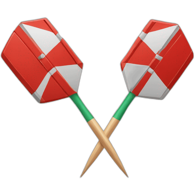 Two Crossed Darts emoji