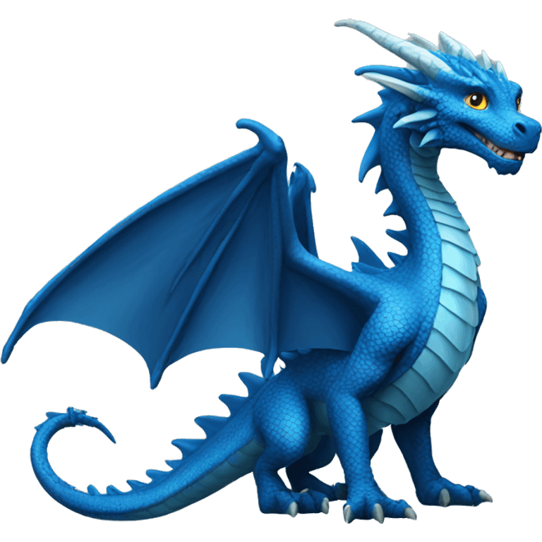 blue dragon emoji