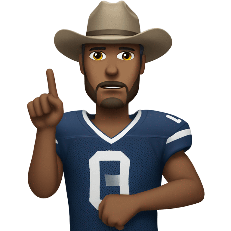 Cowboy fan losing  emoji