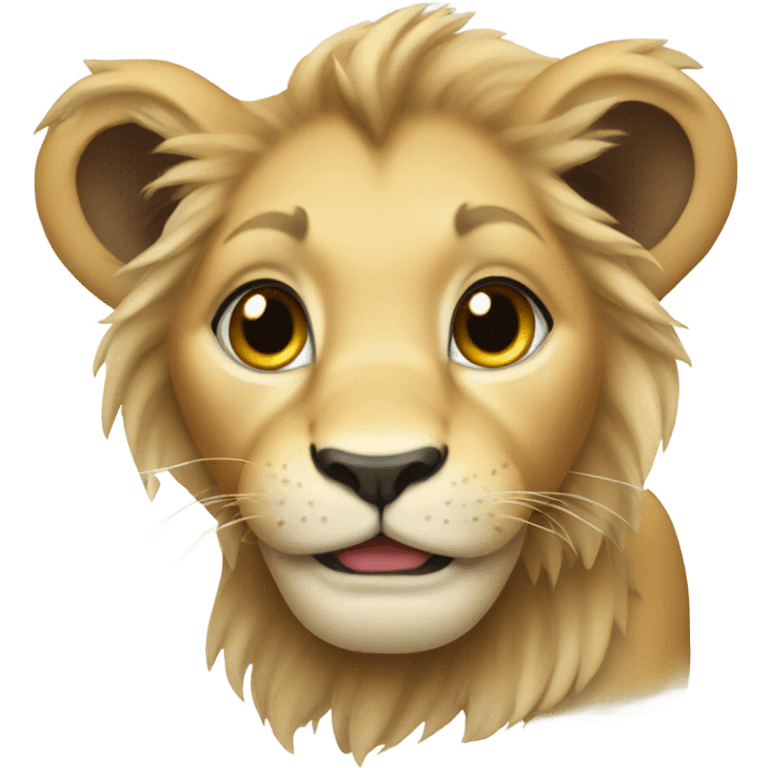 lion cub emoji