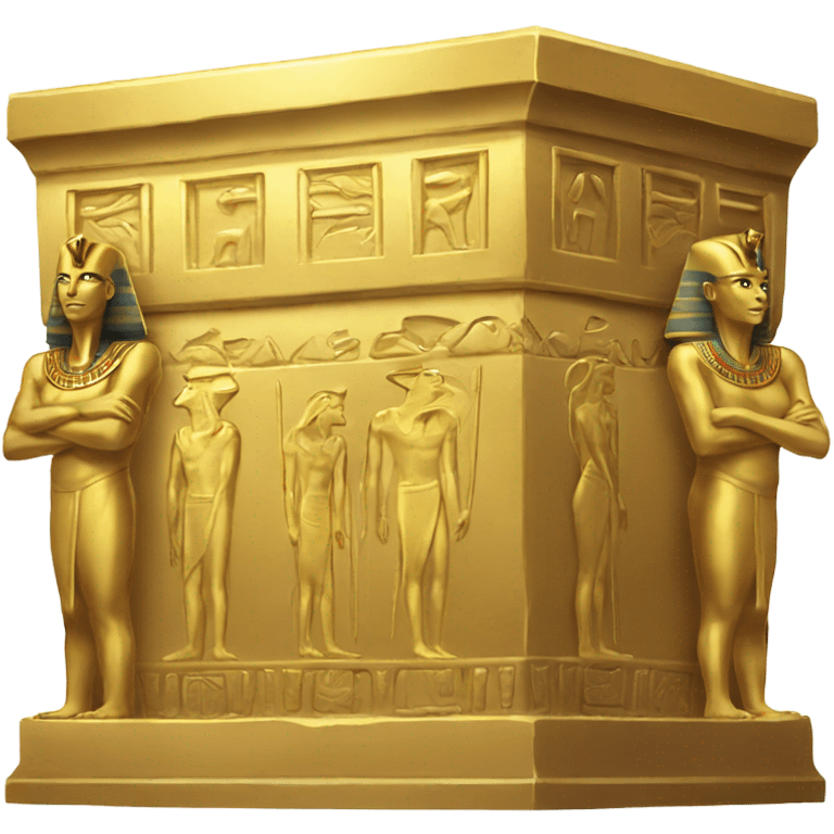 gold egyptian tomb emoji