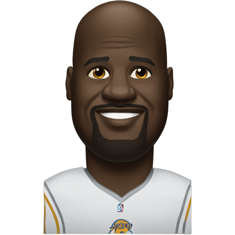 2 foot tall Shaquille O’Neil  emoji