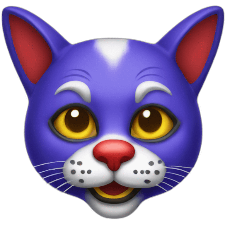 cat clown emoji