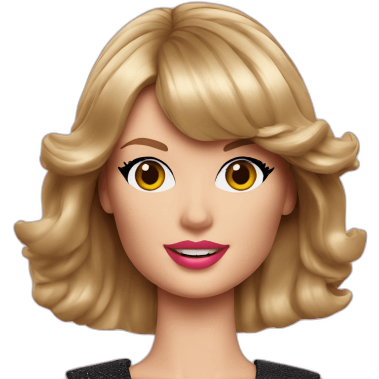 taylor swift barbie emoji