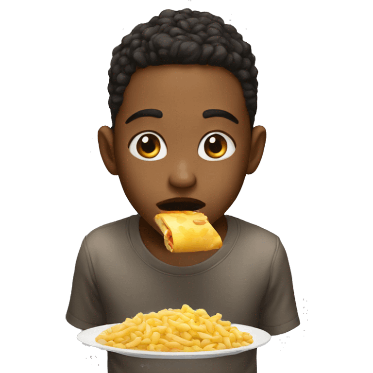 Hungry kid emoji