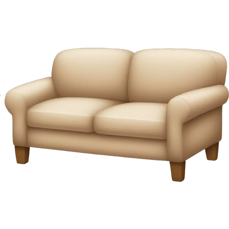 beige sherpa couch emoji