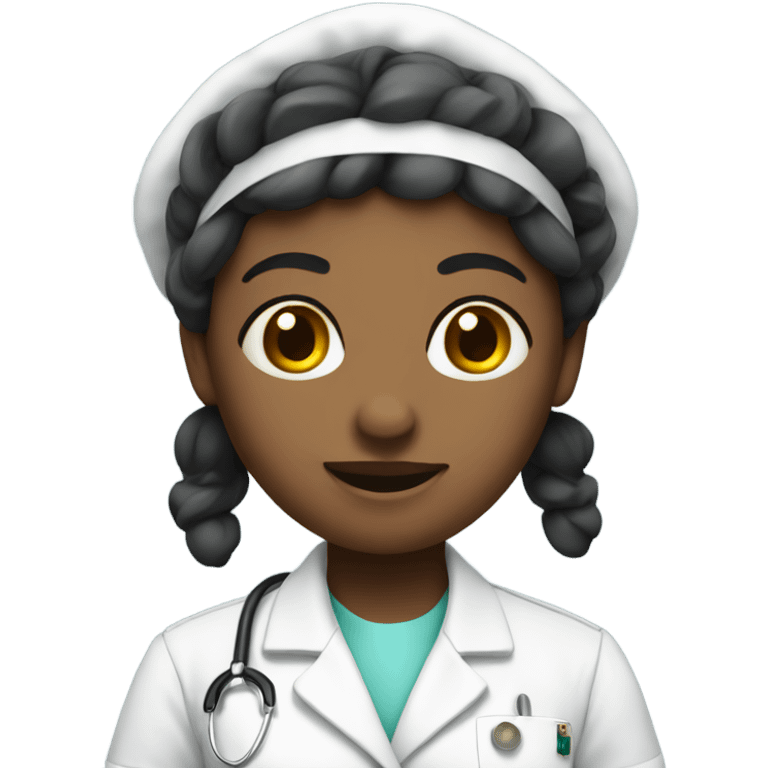 cute pallid nurse emoji