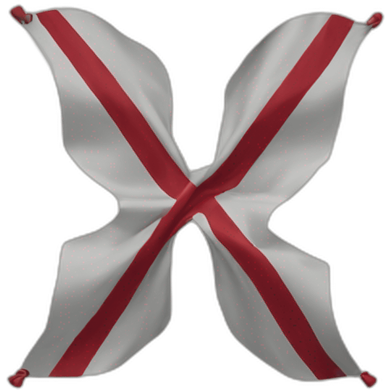 Drapeau croix emoji