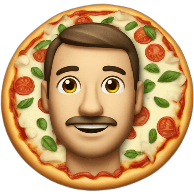 italian on a pizza emoji