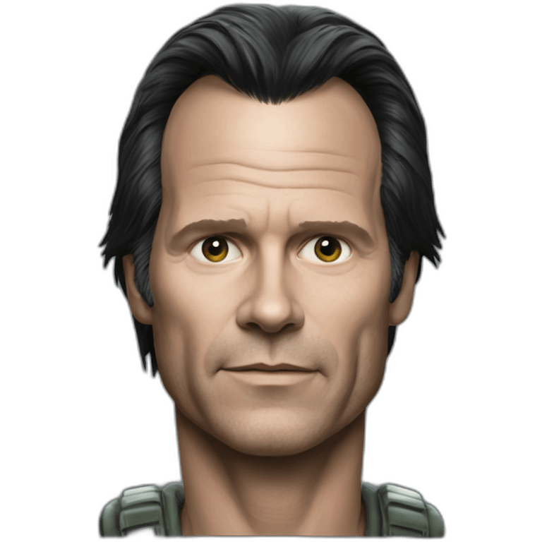 bill paxton as hudson in aliens emoji