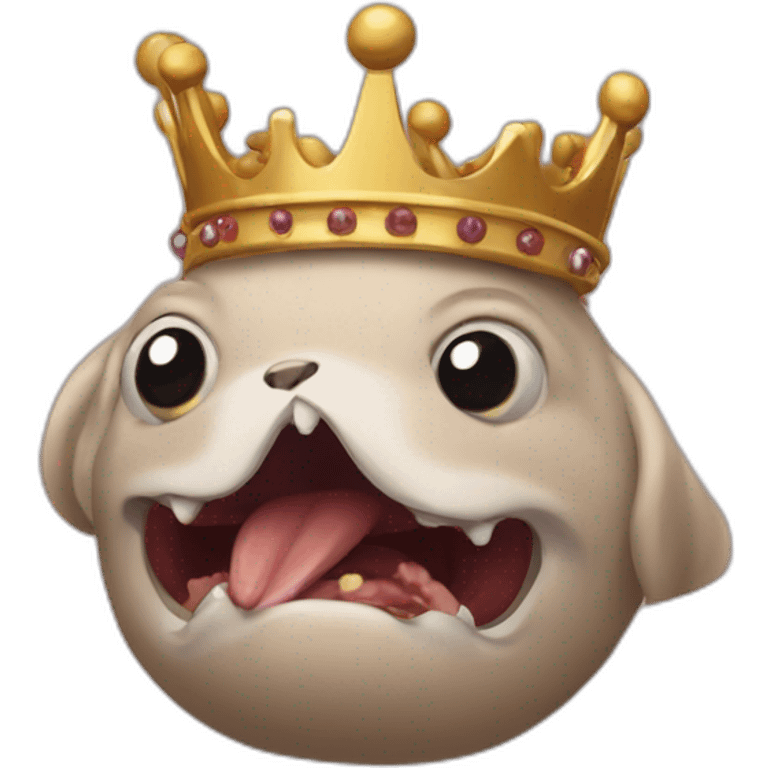 gizzard with crown emoji