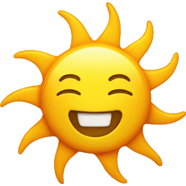 sun weather emoji