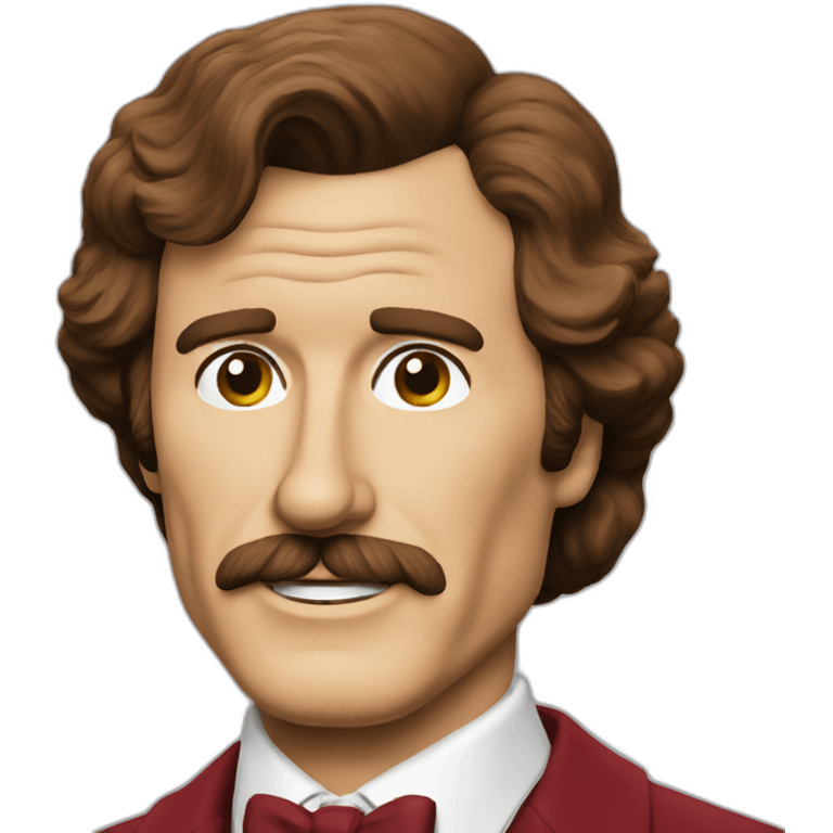 Ron burgundy emoji