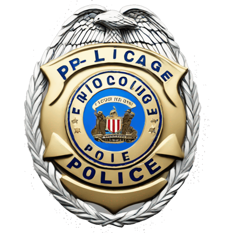 Chicago police badge emoji