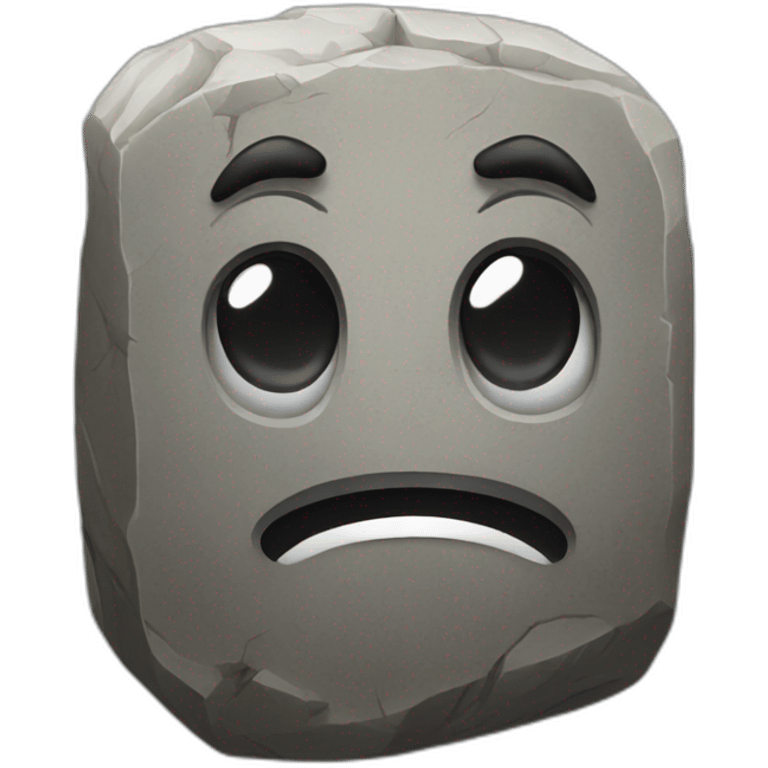 stone emoji