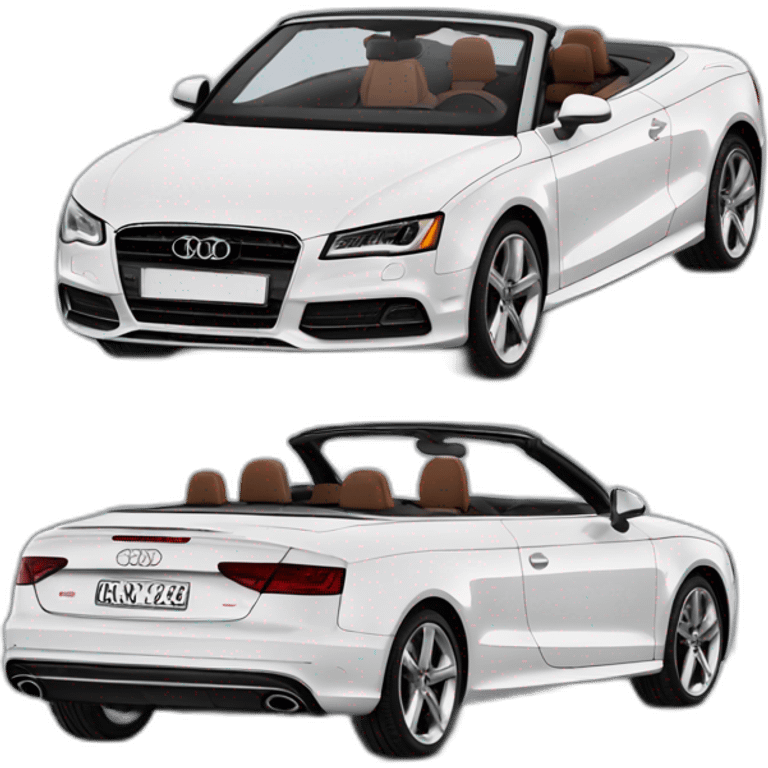 Audi cabriolet emoji