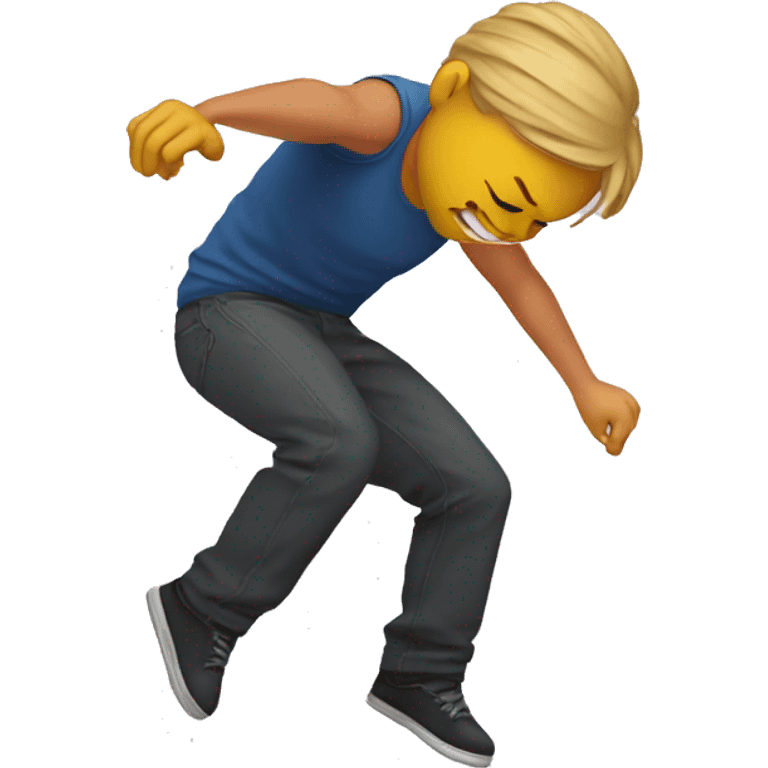 A faceplant  emoji