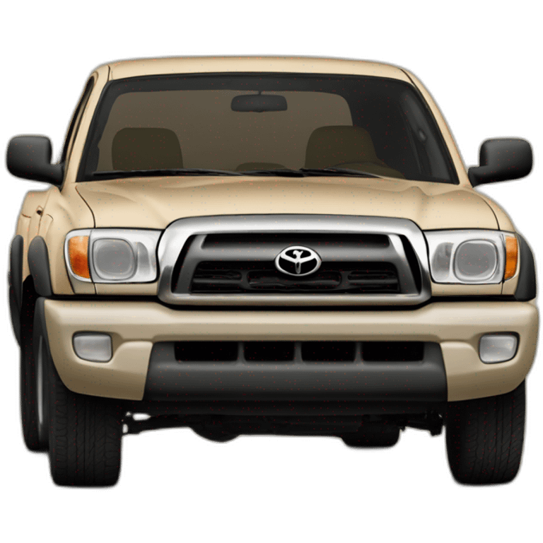 2003 Toyota Tacoma ext cab 2wd with sand paint emoji