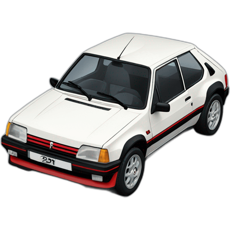 Peugeot 205 gti emoji